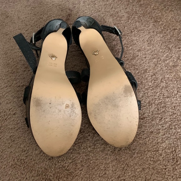 Nina black glittery heel - Picture 4 of 6